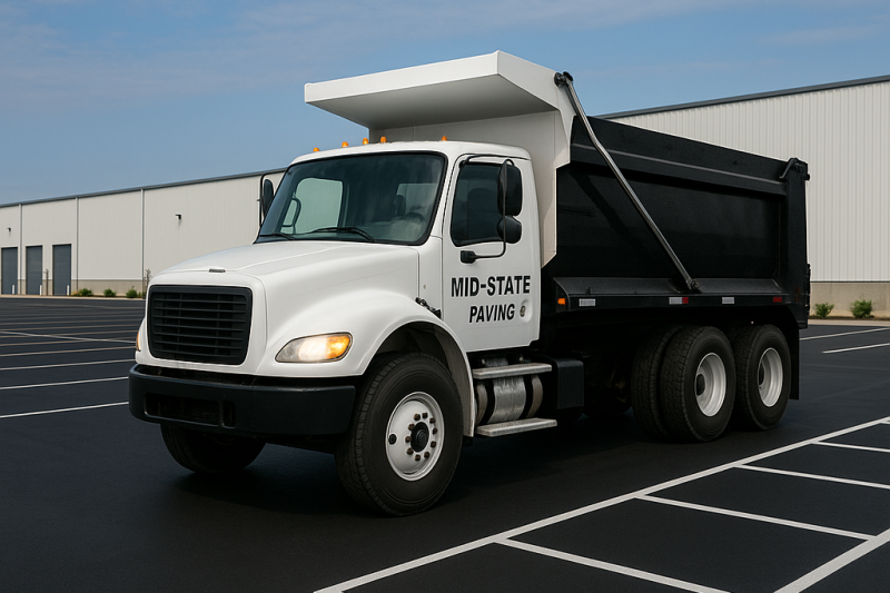 Commercial Paving Mid-State Columbus, Ohio